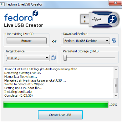 USB Live Creation Tool Example